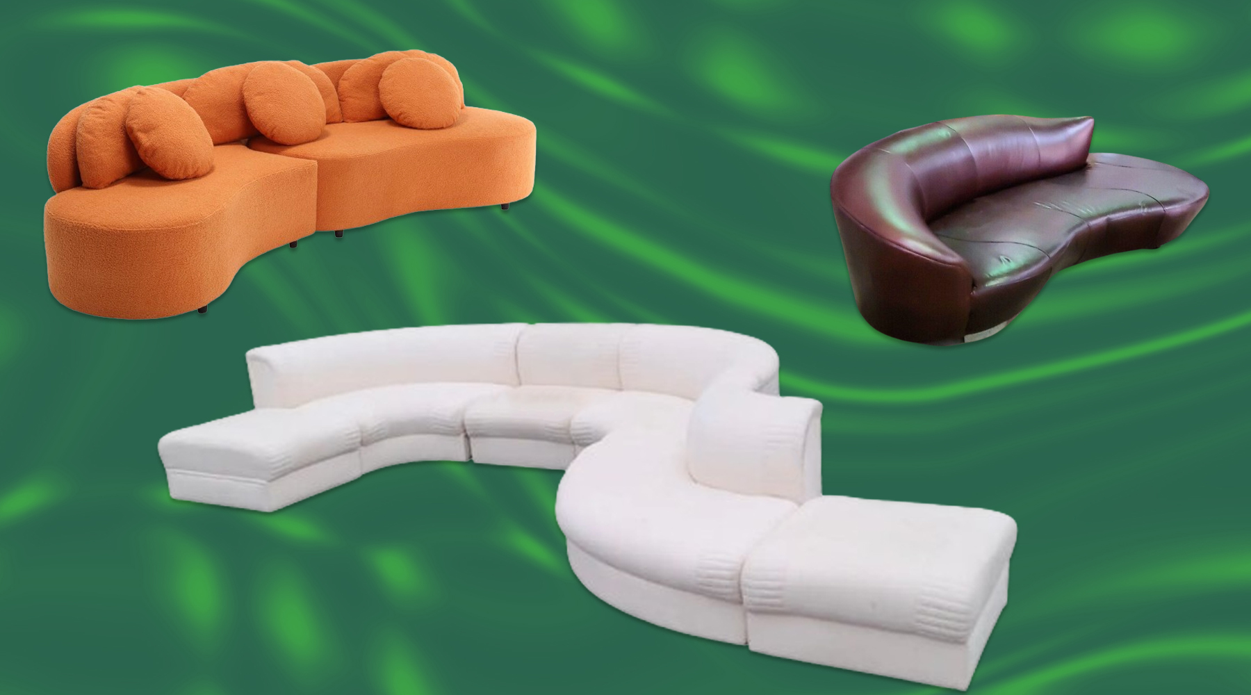 The 8 Best Curved Sofas and Serpentine Sofa Dupes 2024