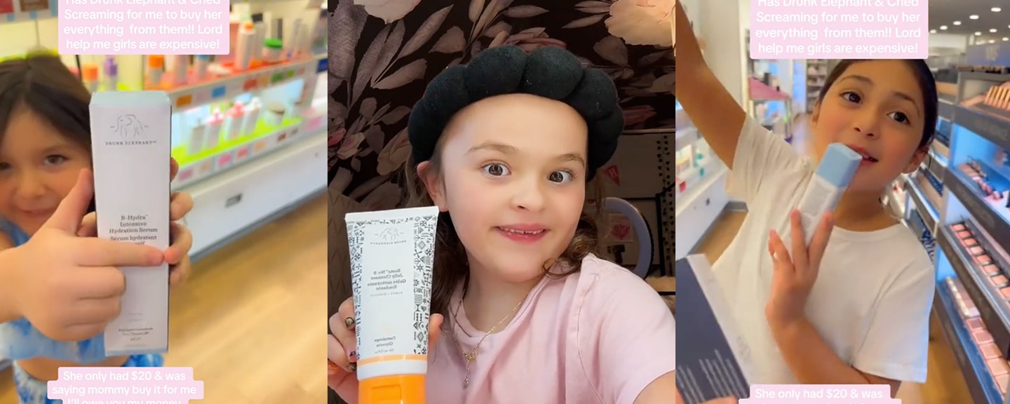 The 10-Year-Olds Using Drunk Elephant Beauty Products