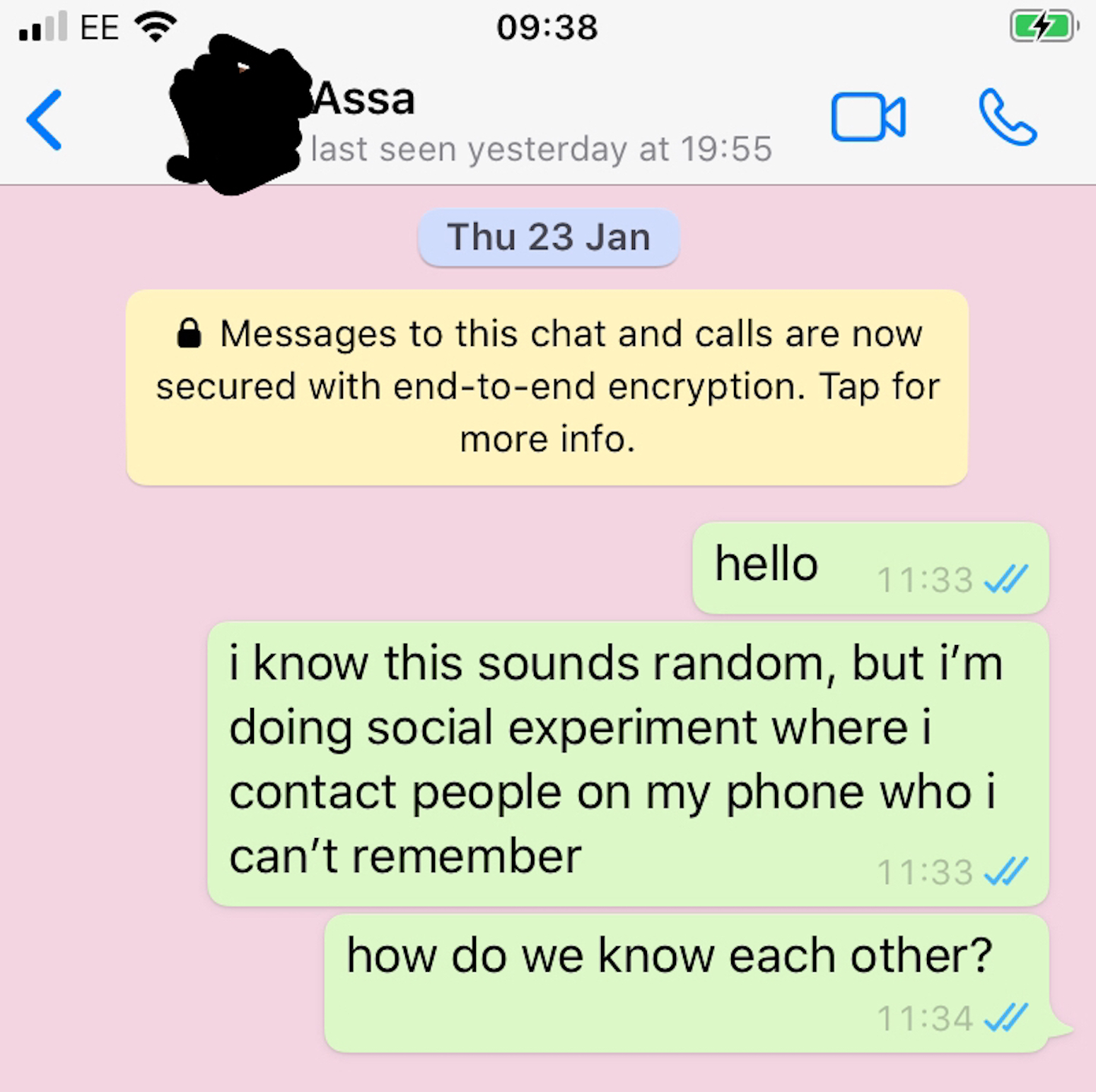 A Tech Social Experiment Calling The Random Saved Numbers In Your Phone