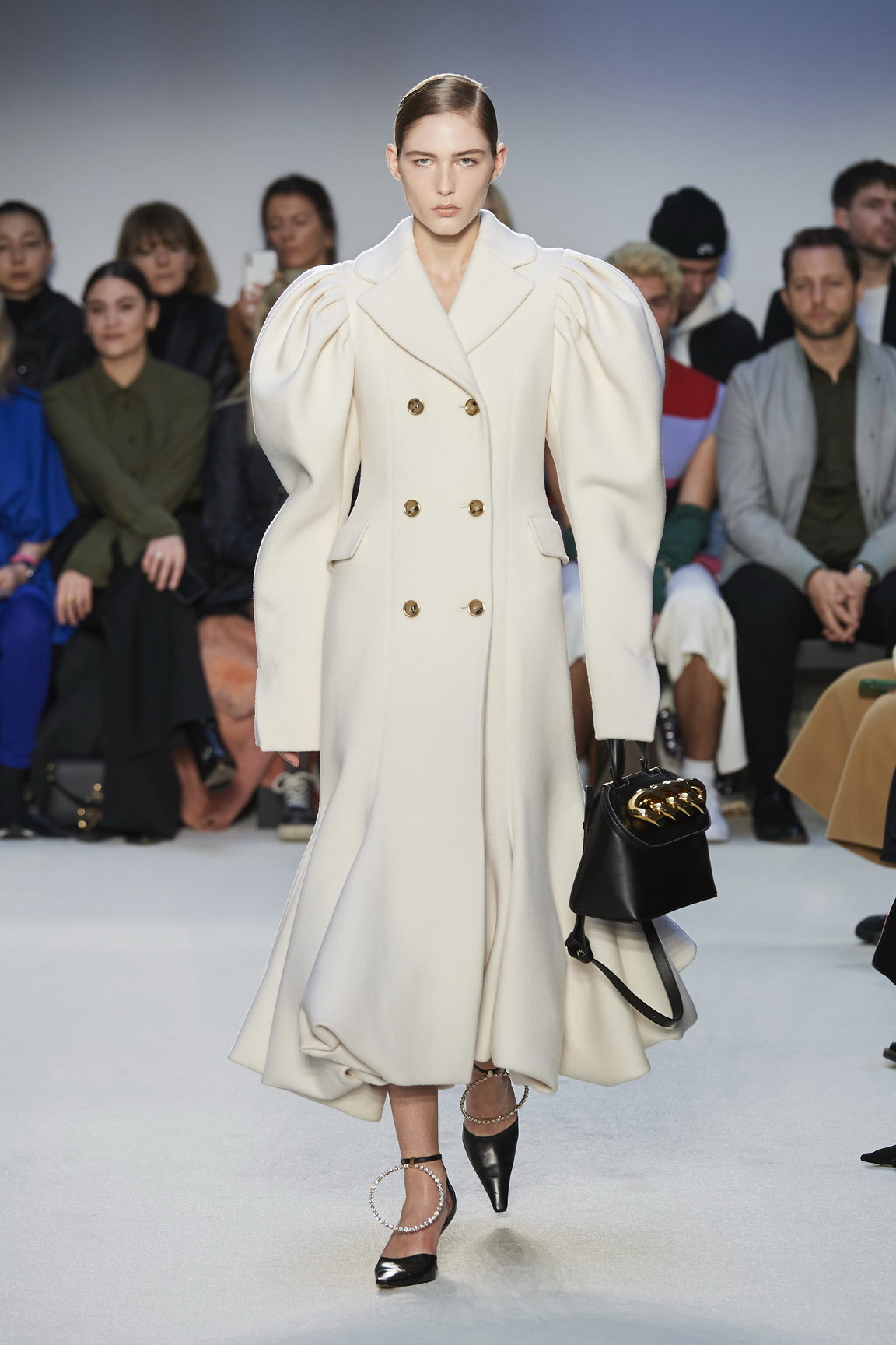 JW Anderson - Rihanna in JW Anderson coat. and belt. and