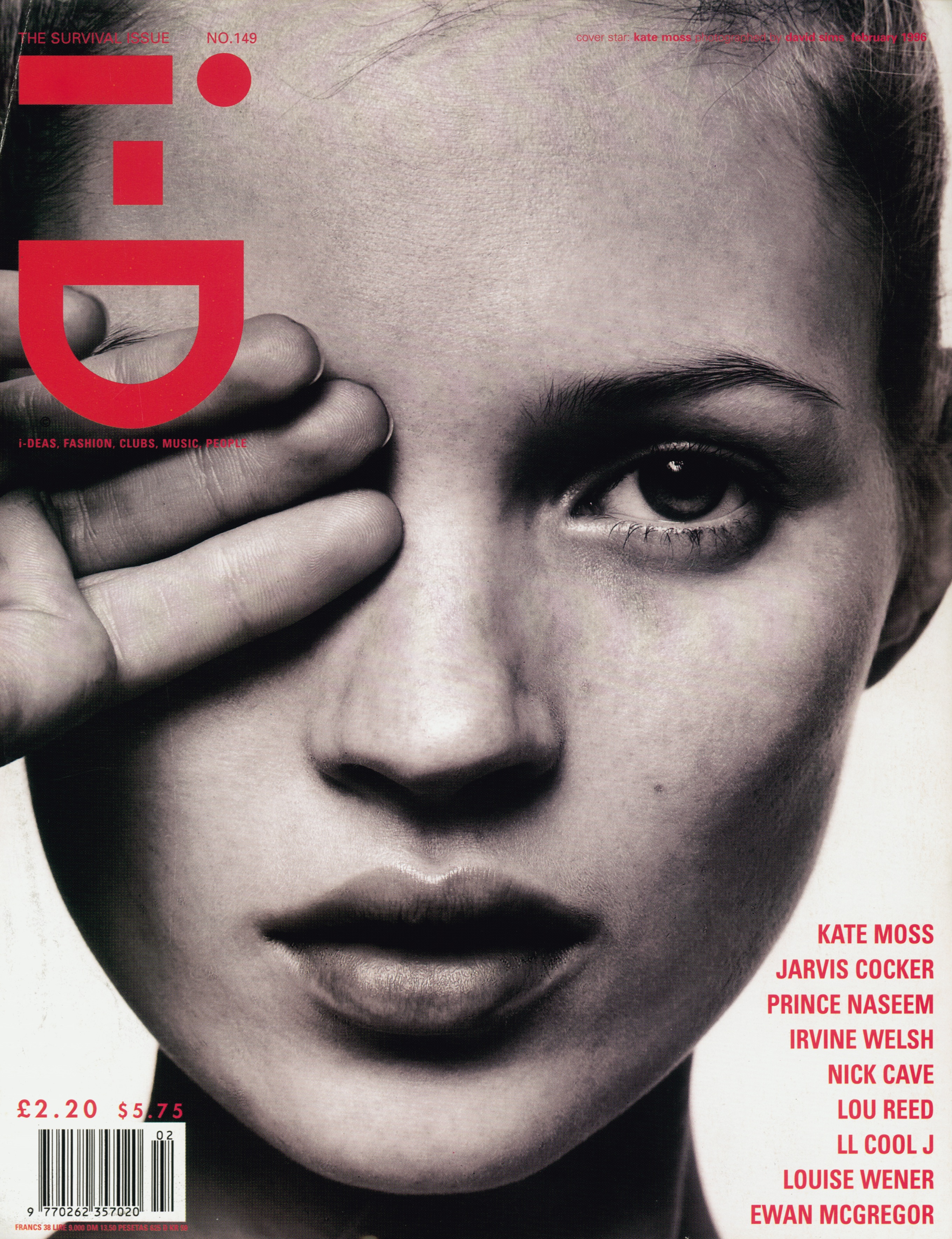 10 iconic Kate Moss i-D covers