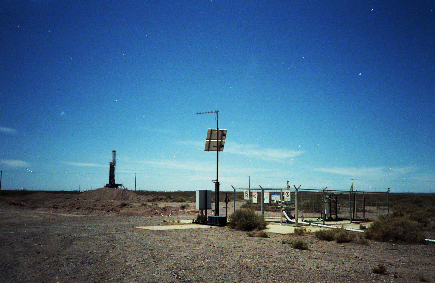 Pozo no convencional. Loma Campana. 