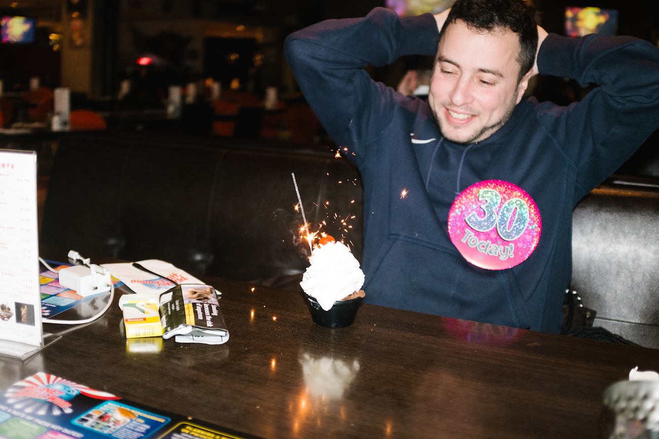 30 birthday badge