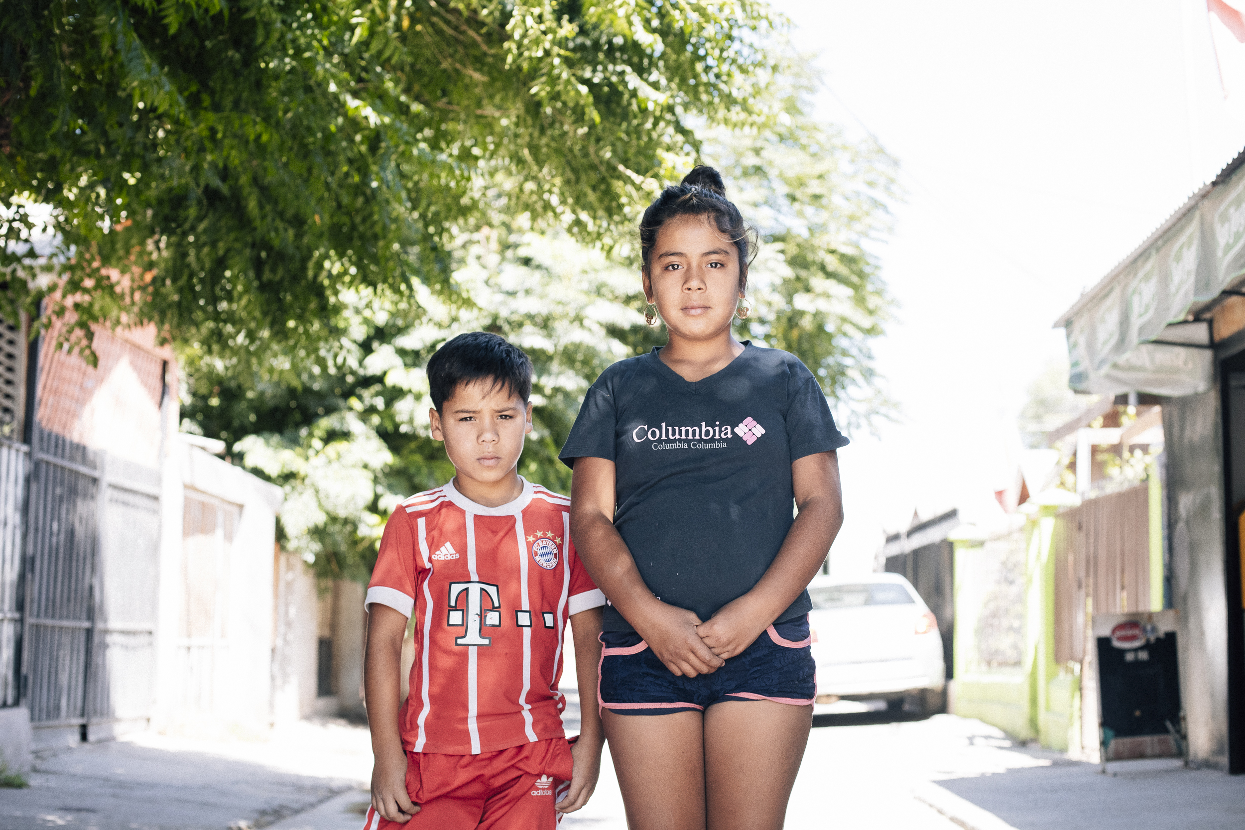 Niños víctimas Carabineros Chile