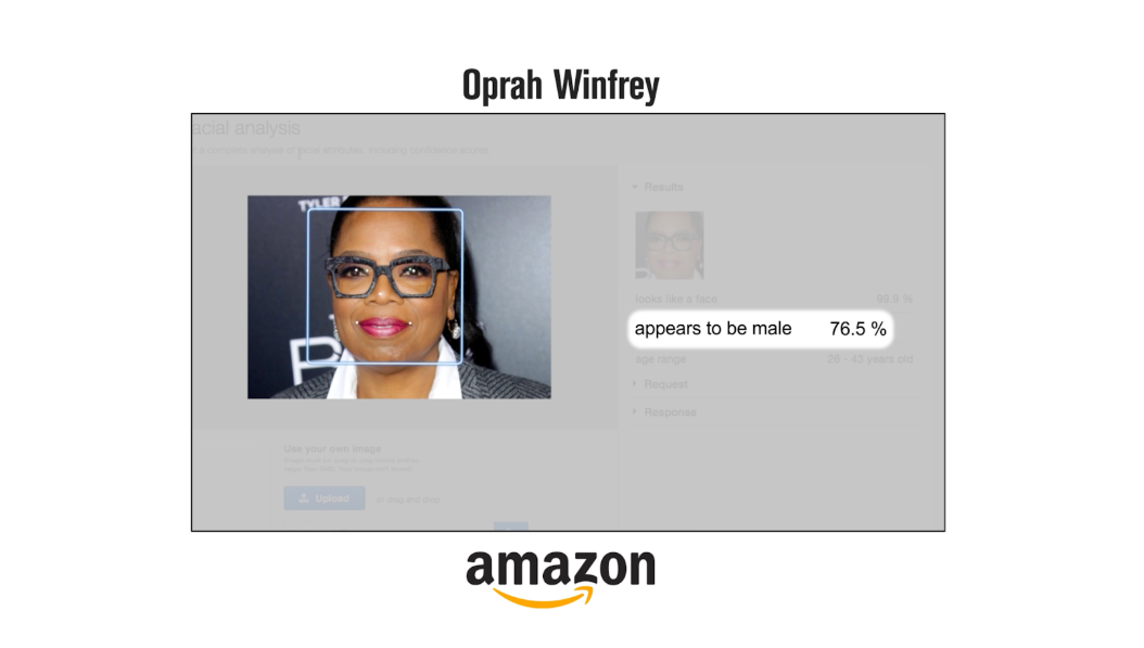 Oprah Winfrey looks male
