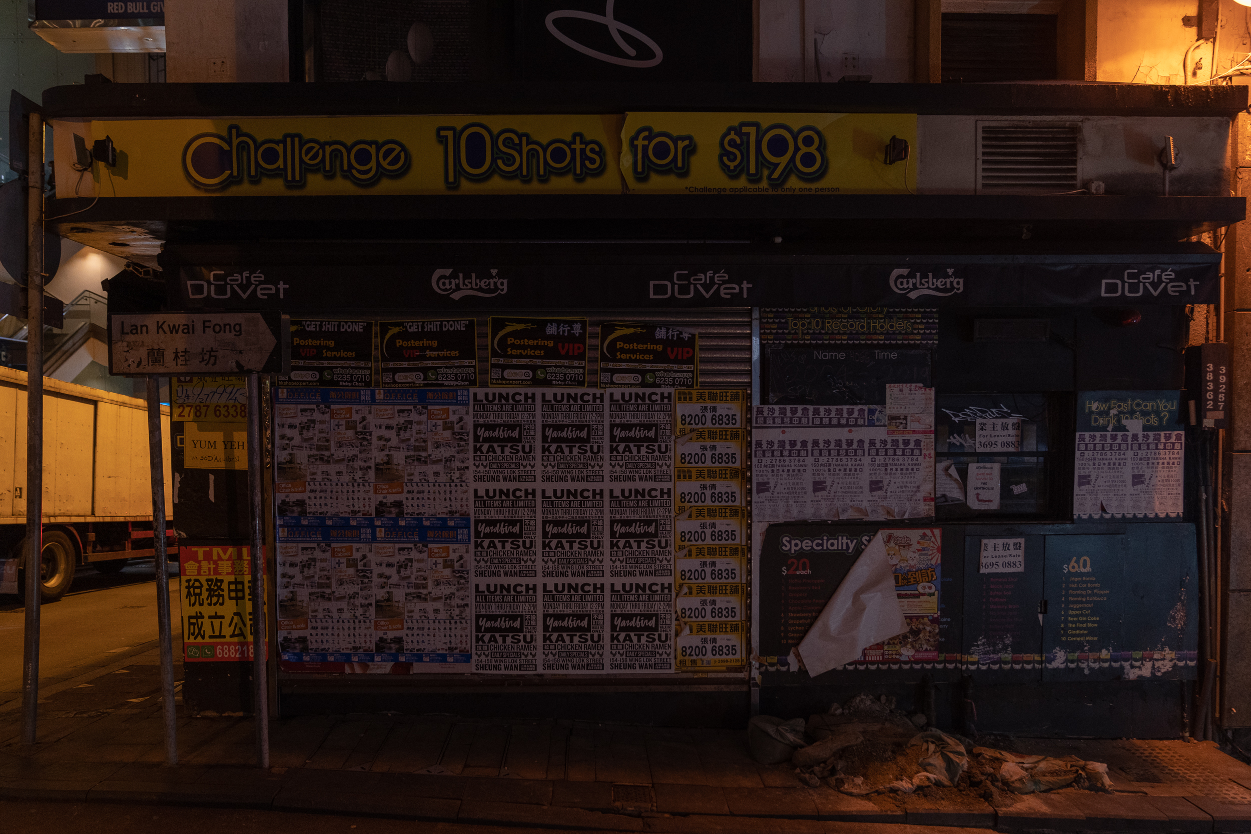 Empty Streets Show the Negative Effects of Protests and Coronavirus on Hong Kong Nightlife