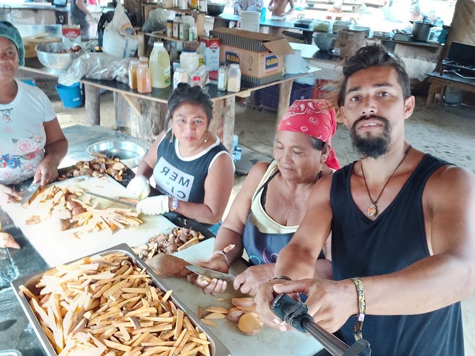Local Panamaians at Tribal Gathering