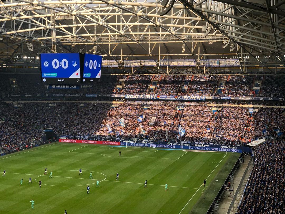 VELTINS-Arena, Gelsenkirchen, Allemagne.