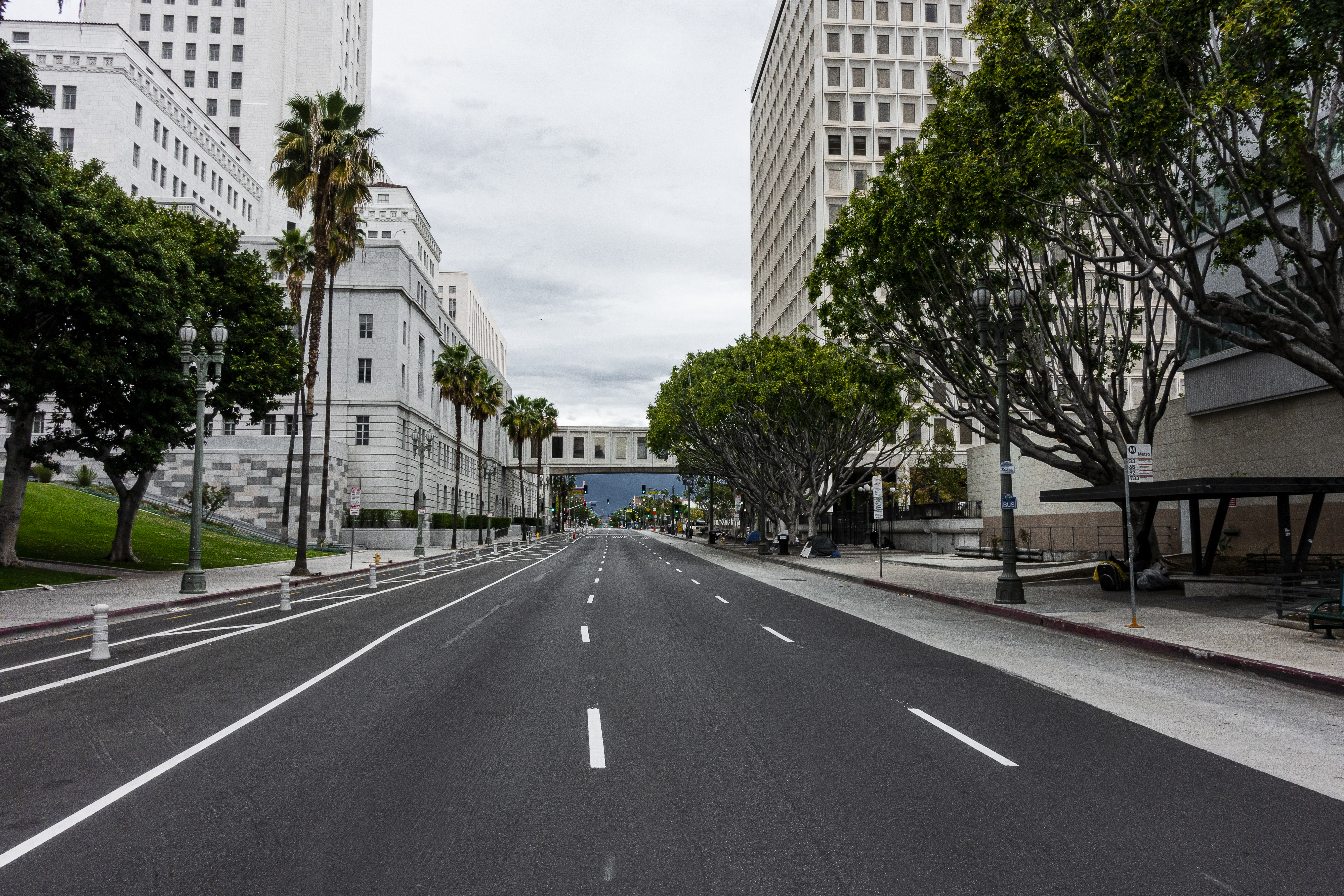 E 1st Street and N Main Street
