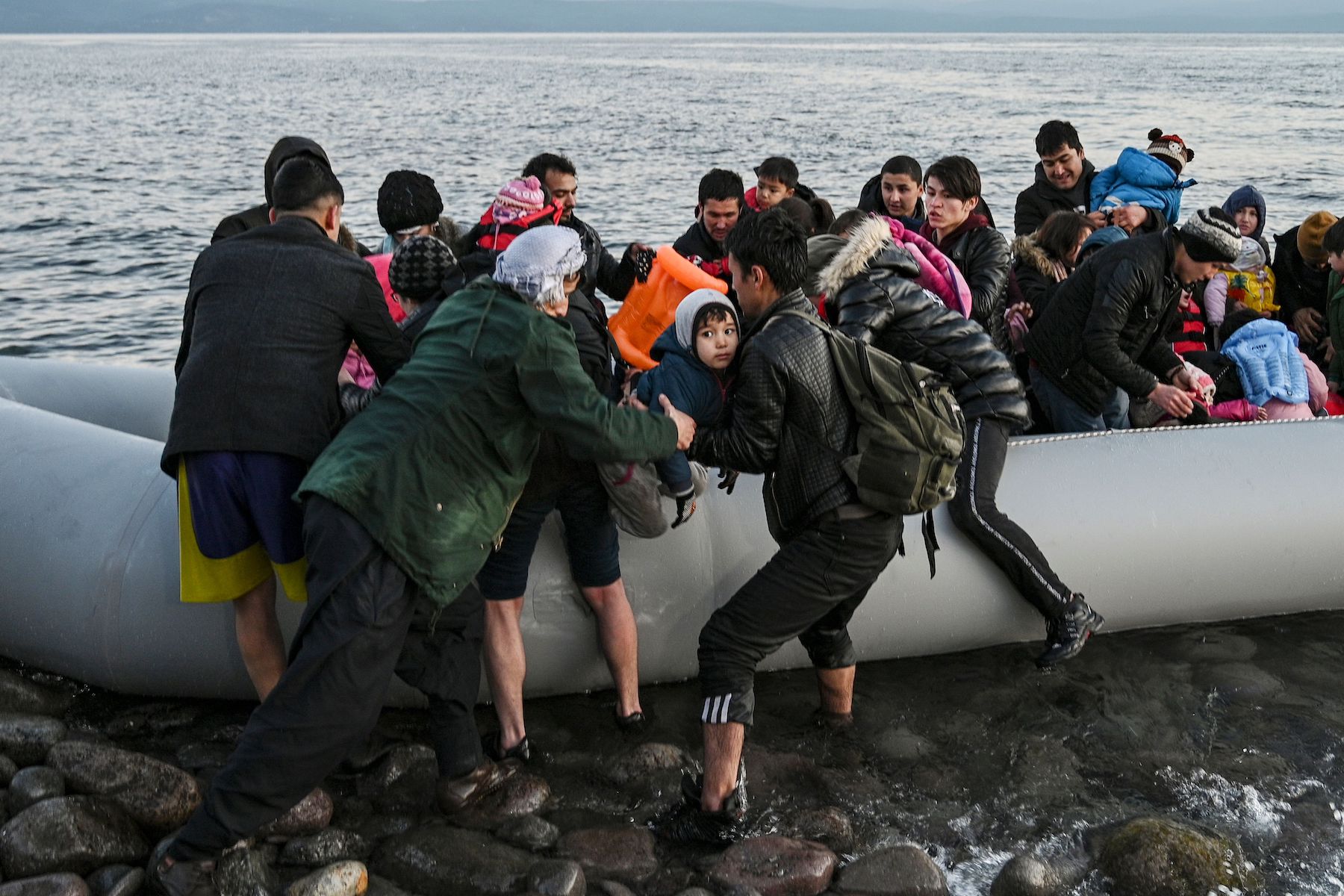 Migrants to Greece