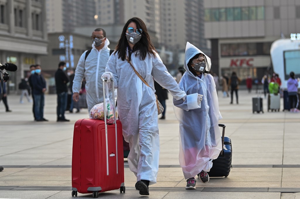 Wuhan on the day its lockdown ended