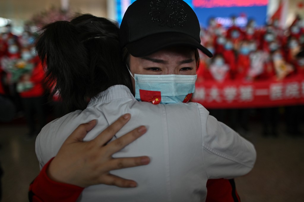 Wuhan on the day its lockdown ended