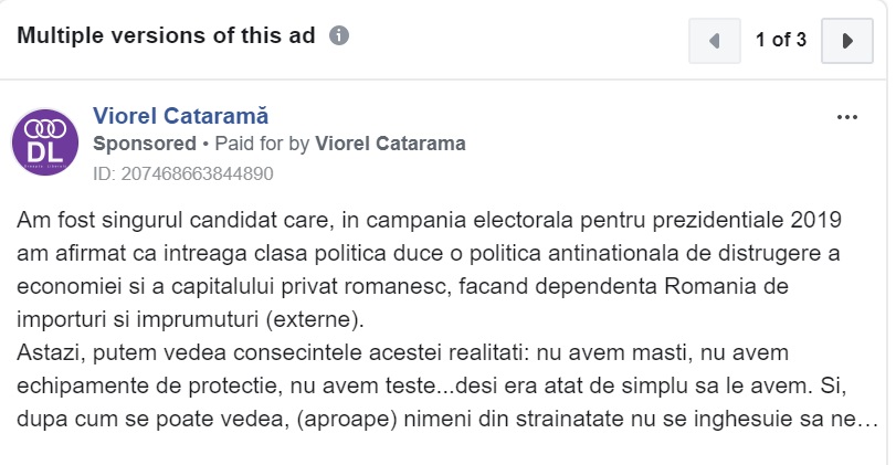 politica cu coronavirus