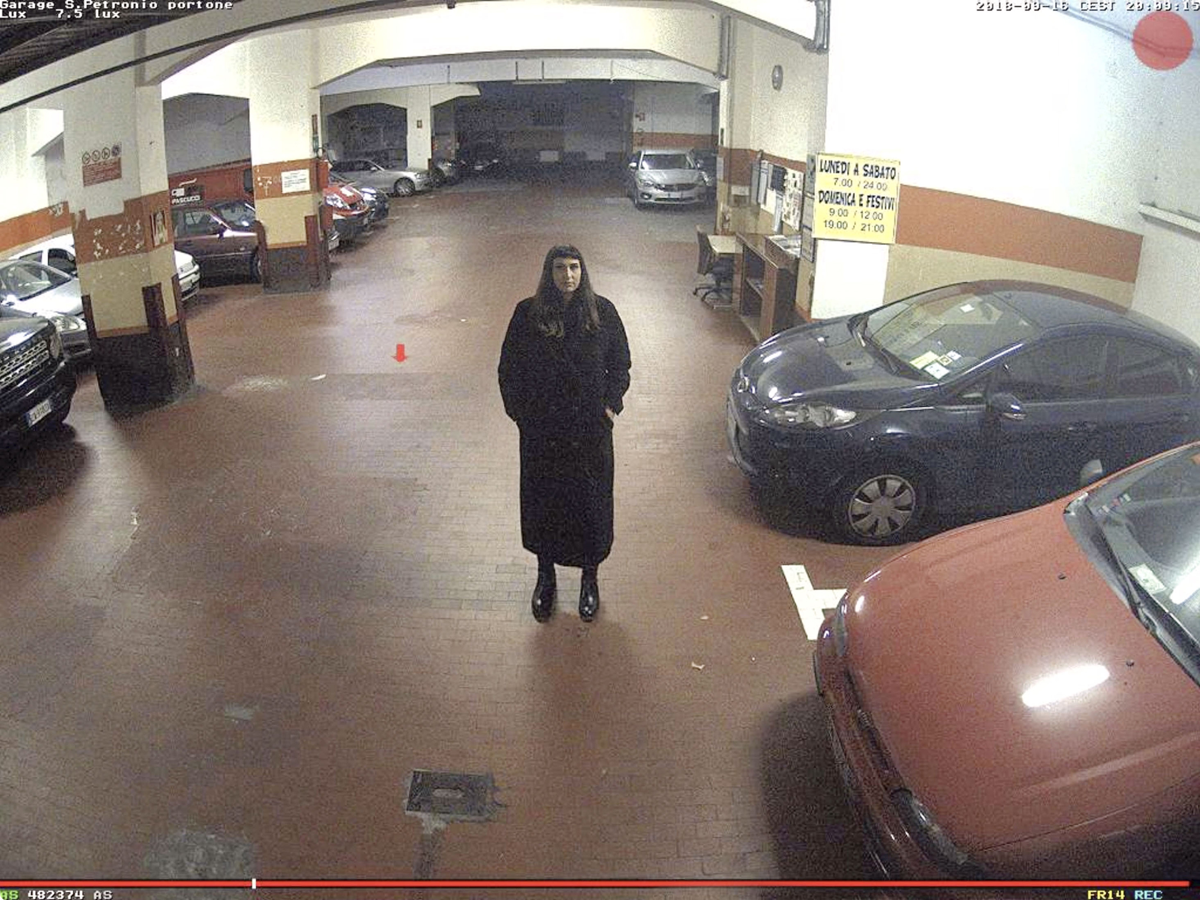 Self Portrait from Surveillance Camera, 2018, digital print on fine-art Hahnemühle Photo Luster paper, 31x41 cm