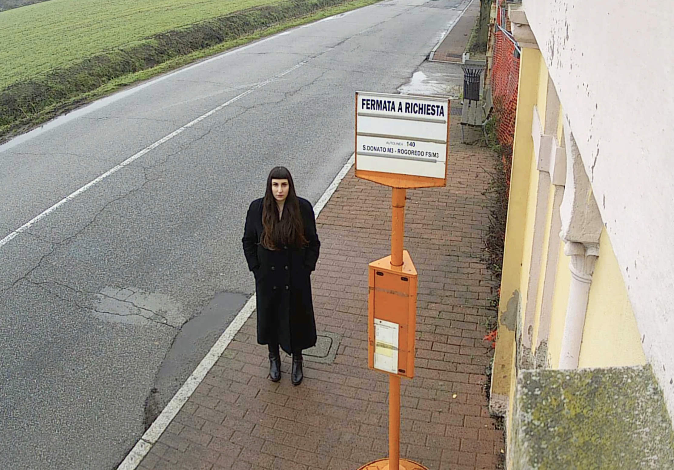 Self Portrait from Surveillance Camera, 2018, digital print on fine-art Hahnemühle Photo Luster paper, 30x42 cm