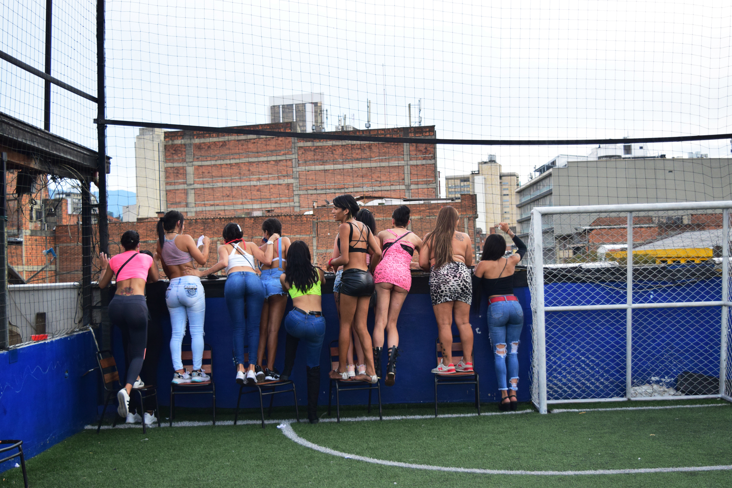 Trans Medellín cancha de fútbol