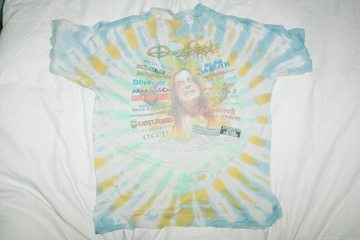 ozzfest t shirt