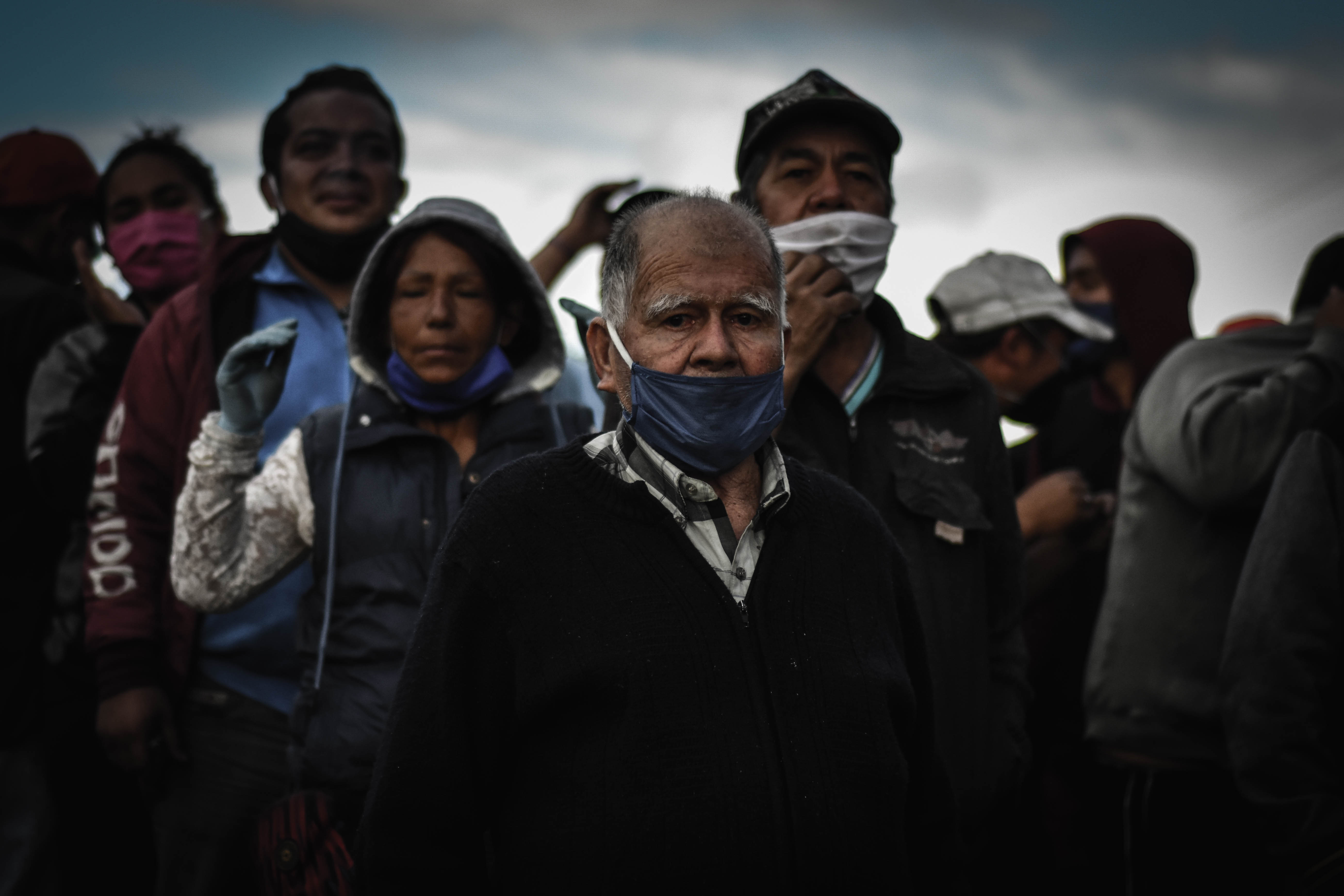 abuelos protesta coronavirus