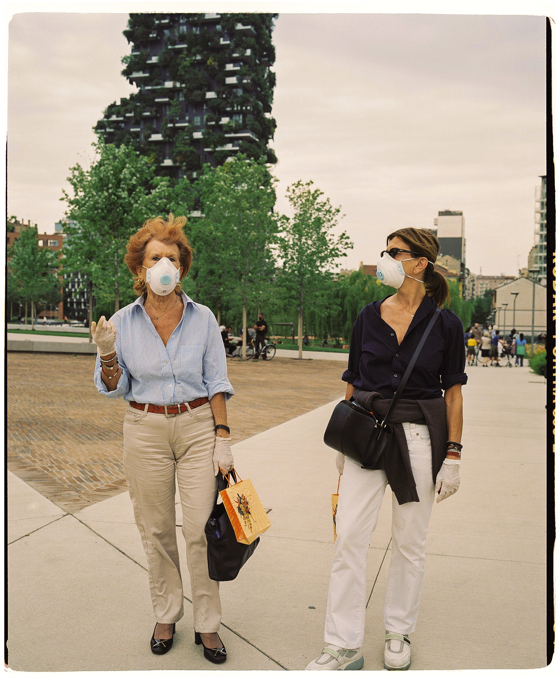 Fotografie di Milano dopo la quarantena