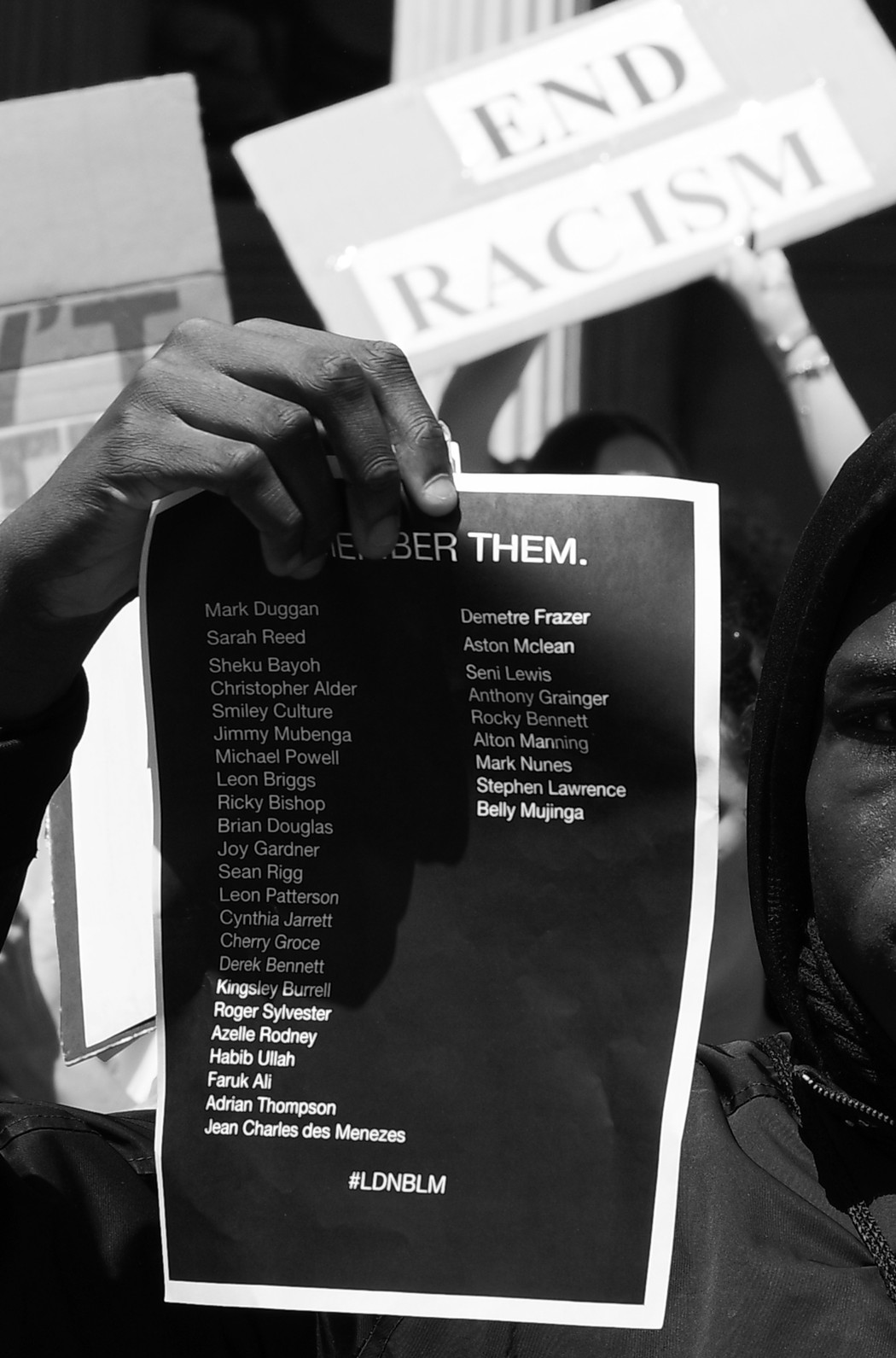 Proteste contro il razzismo attivismo report fotografico black lives matter