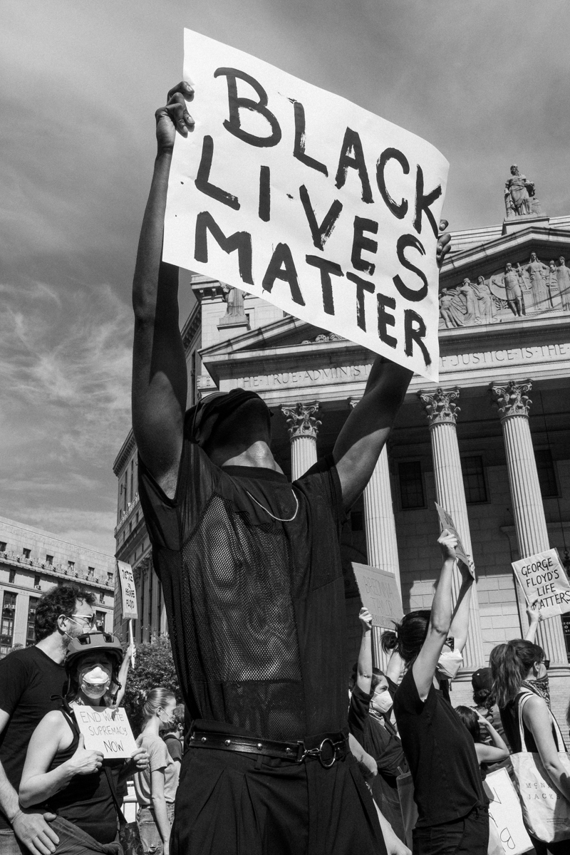 Proteste contro il razzismo attivismo report fotografico black lives matter