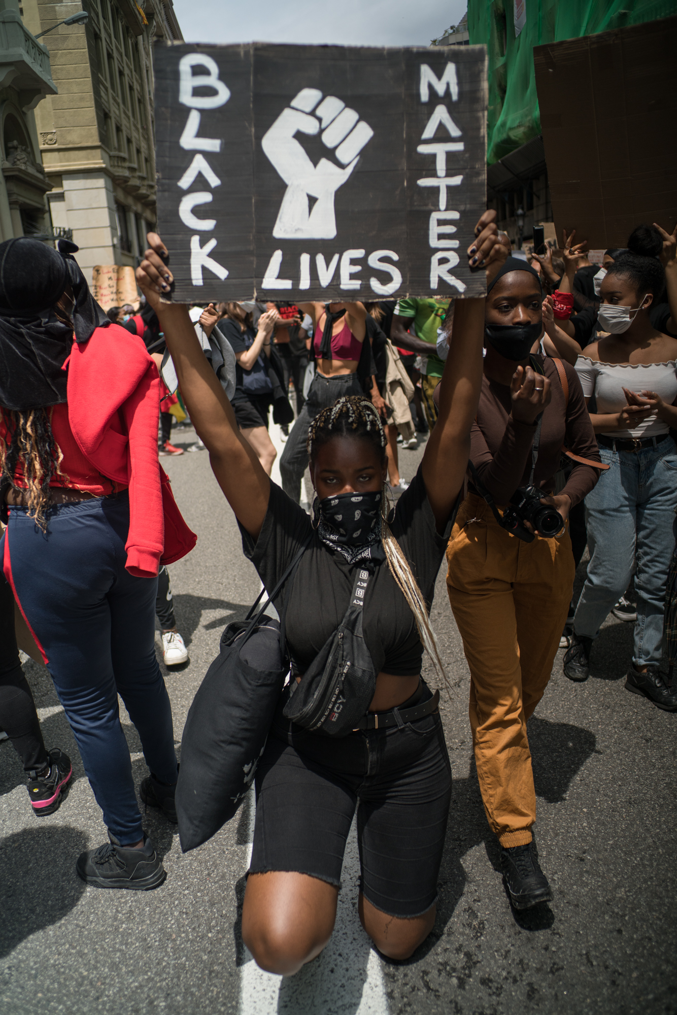 protestas antirracistas barcelona