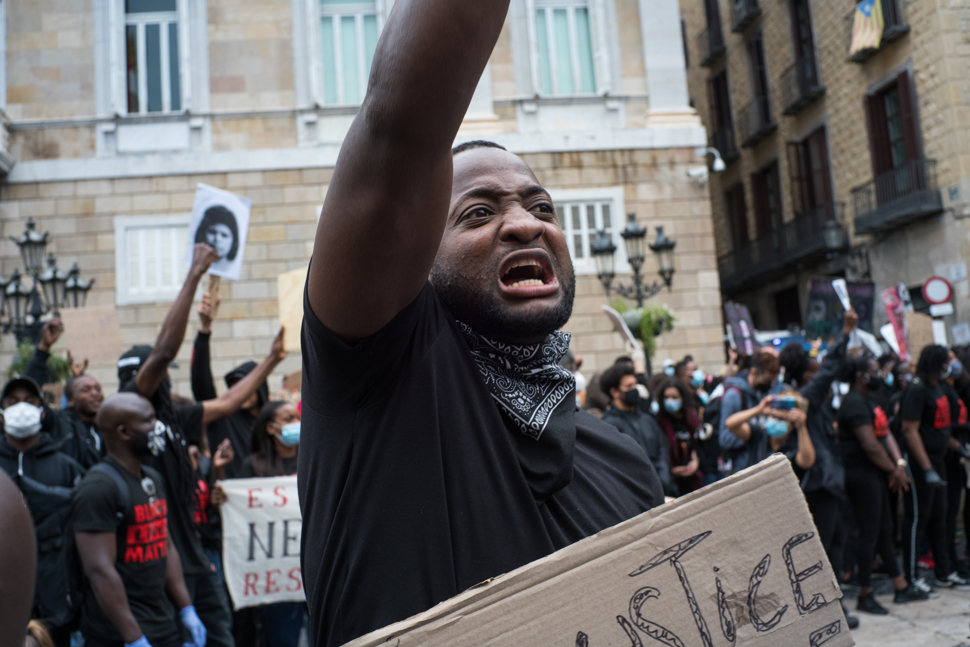 protestas antirracistas barcelona