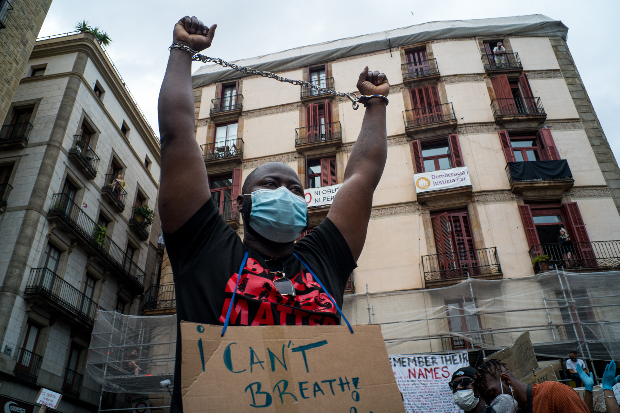 protestas antirracistas barcelona