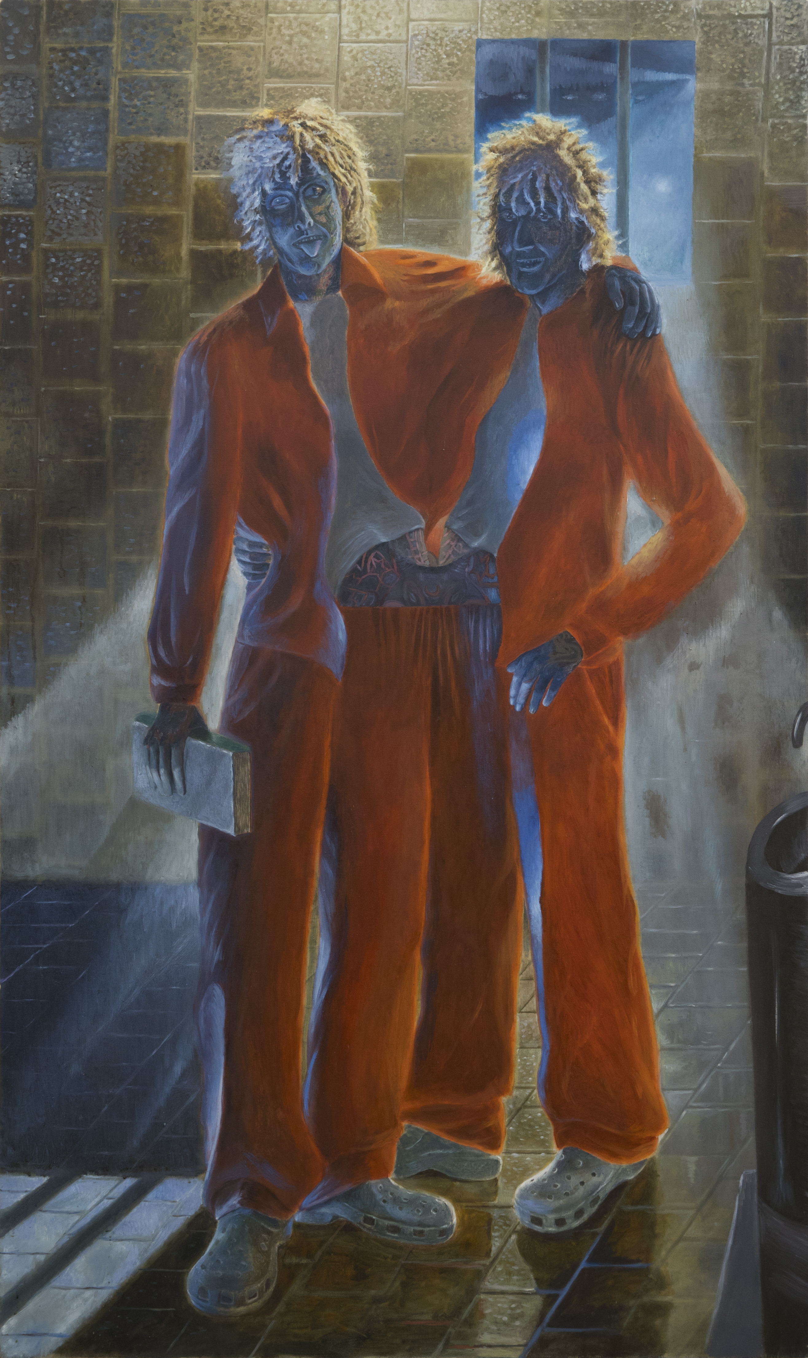 Thomas Braida, pittore in residenza presso Spazio Punch a Venezia per la mostra Pesi Massimi