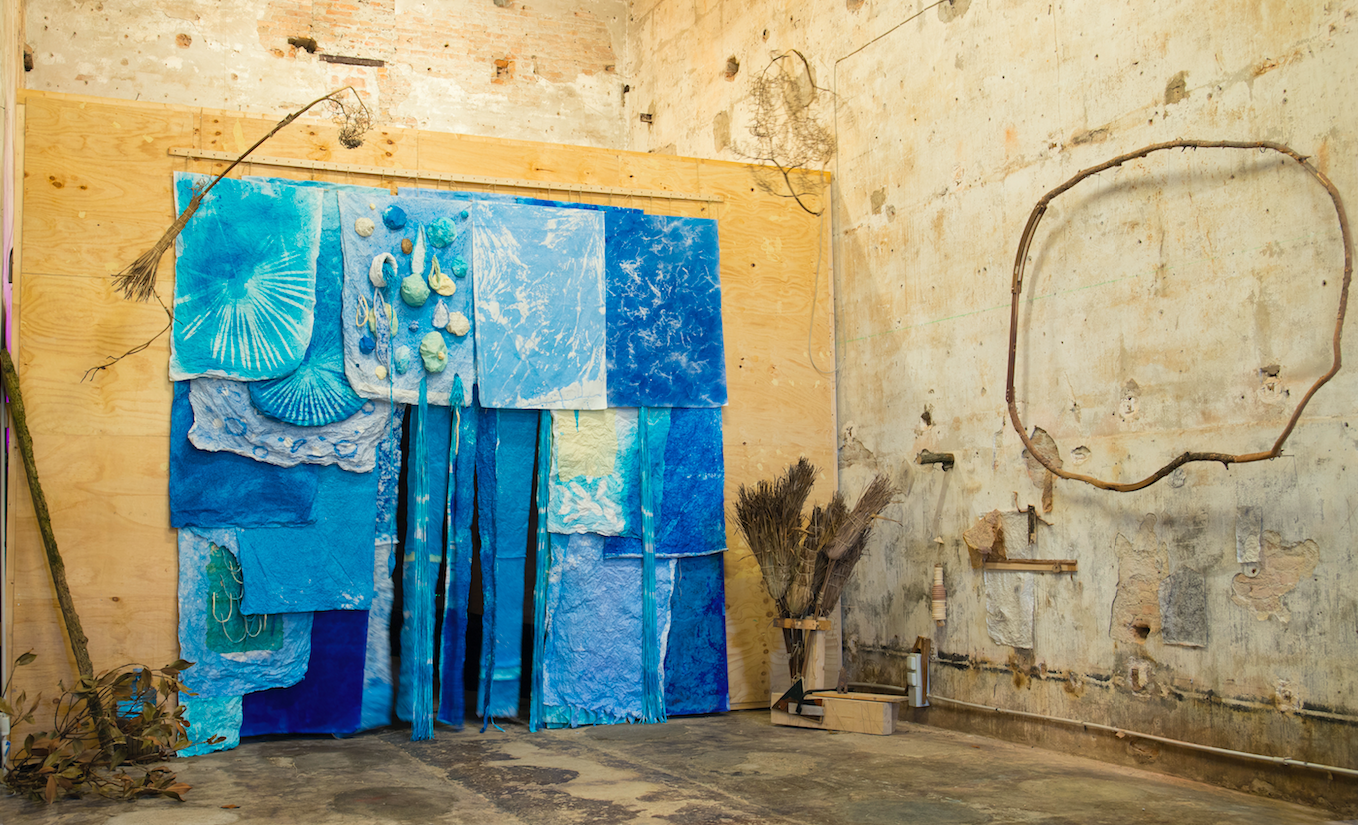 Nicolas Magnant, pittore in residenza presso Spazio Punch a Venezia per la mostra Pesi Massimi