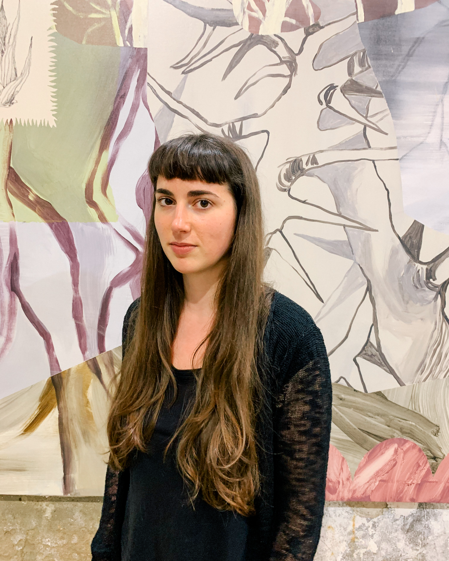Anna Marzuttini, pittore in residenza presso Spazio Punch a Venezia per la mostra Pesi Massimi