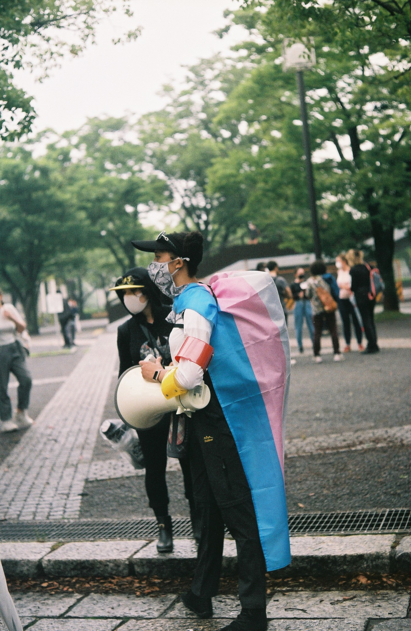 Black Lives Matter, ブラック・ライブズ・マター, BLM, デモ, 更新, マーチ, シエラ・トッド, 主催者,渋谷, 東京, トランスジェンダー