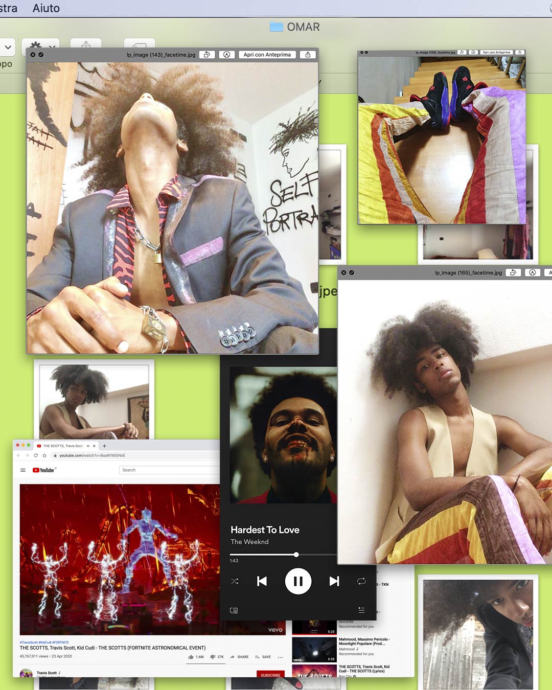 editoriale facetime i-d italy