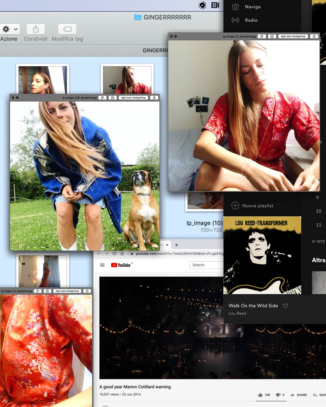 editoriale facetime i-d italy