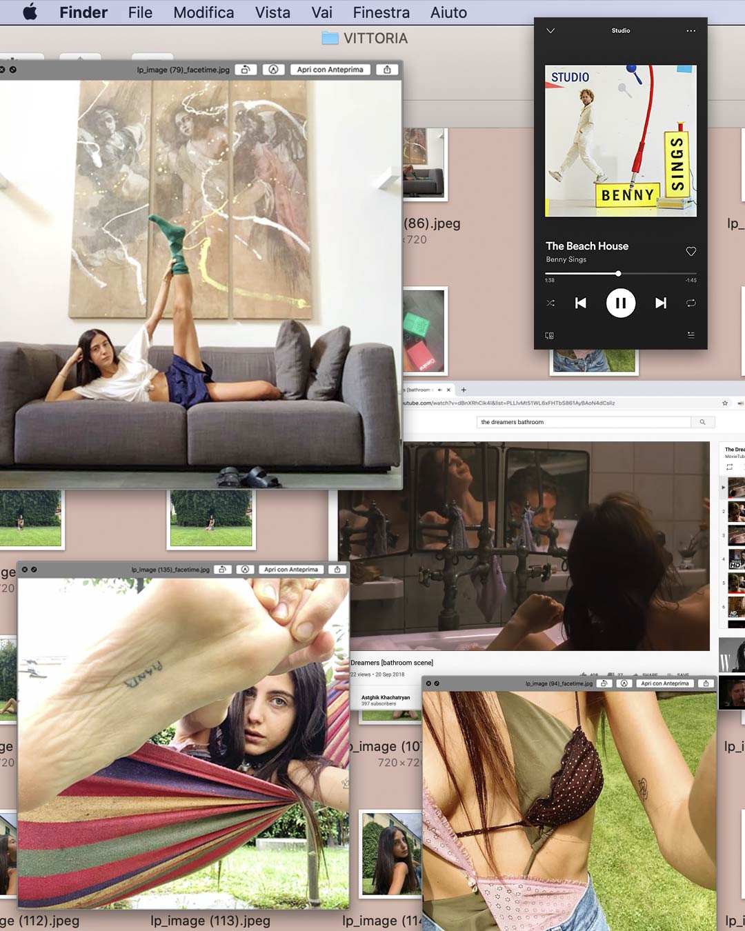 editoriale facetime i-D italy