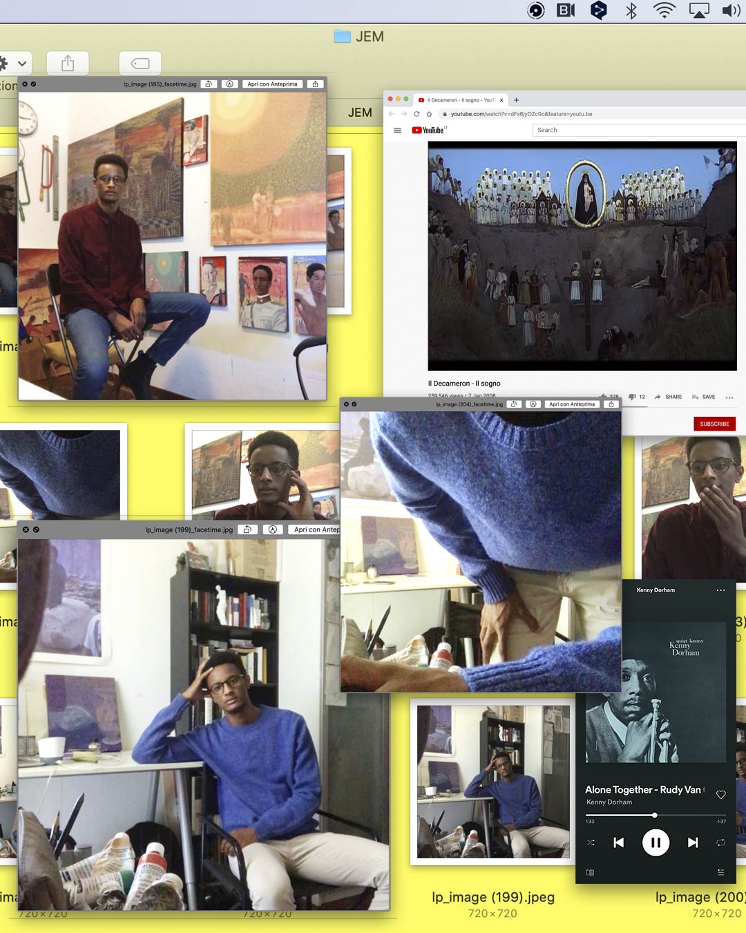 editoriale facetime i-d italy