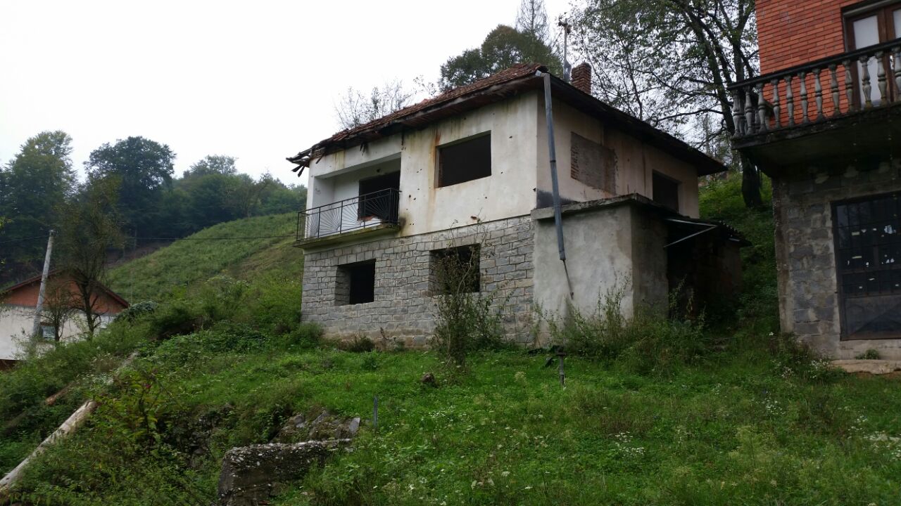 Dženan's family home after the war.