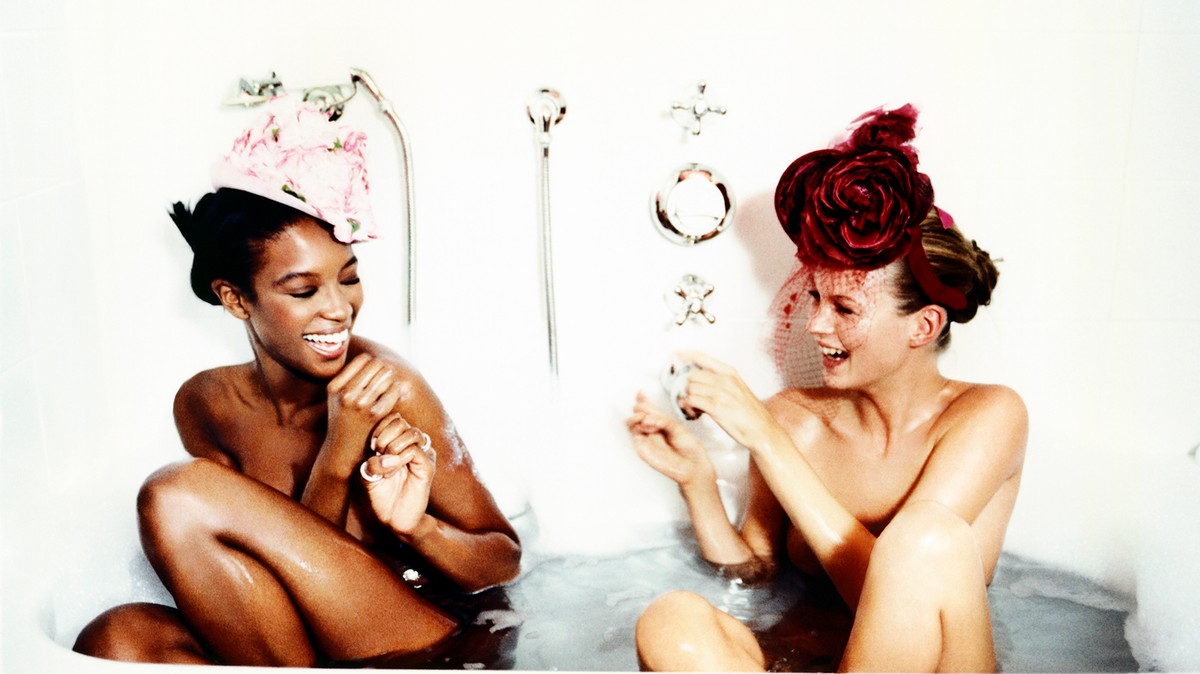 See her iconic photographs of Kate Moss and Naomi Campbell in her