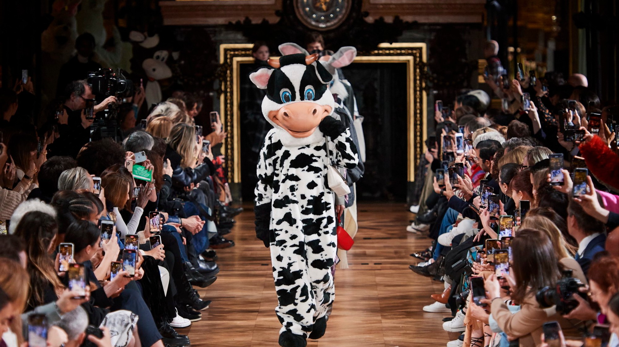 Stella sent animals down the for AW20 -