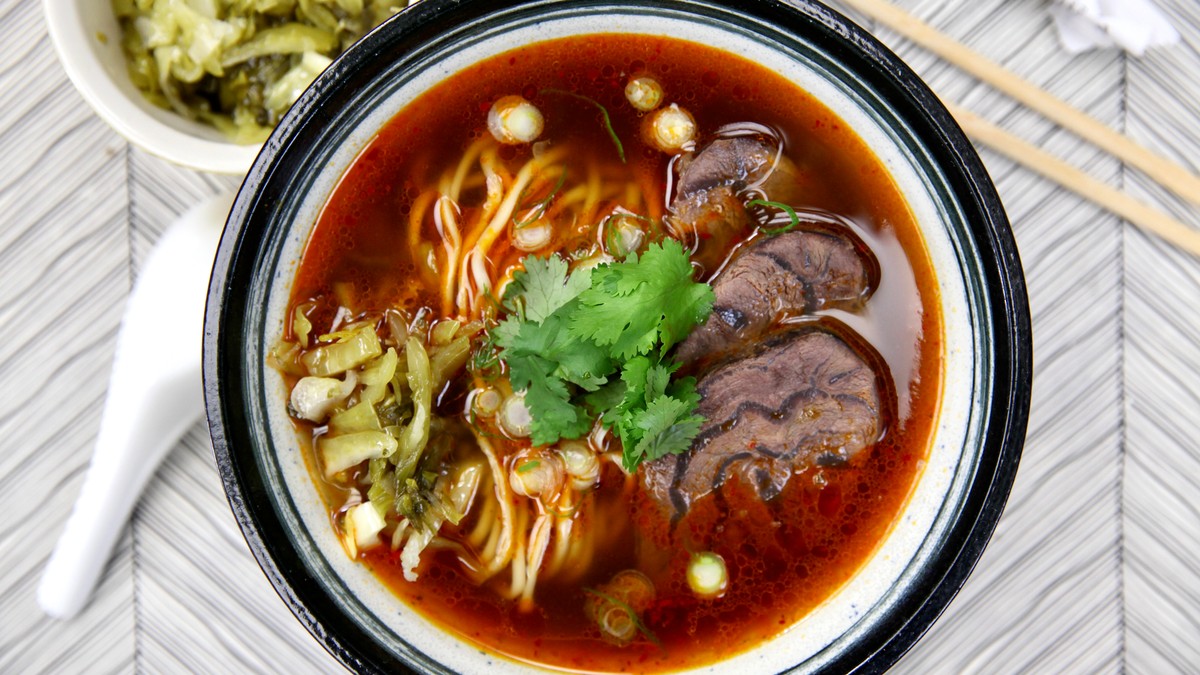 Taiwanese Beef Noodle Soup Recipe 