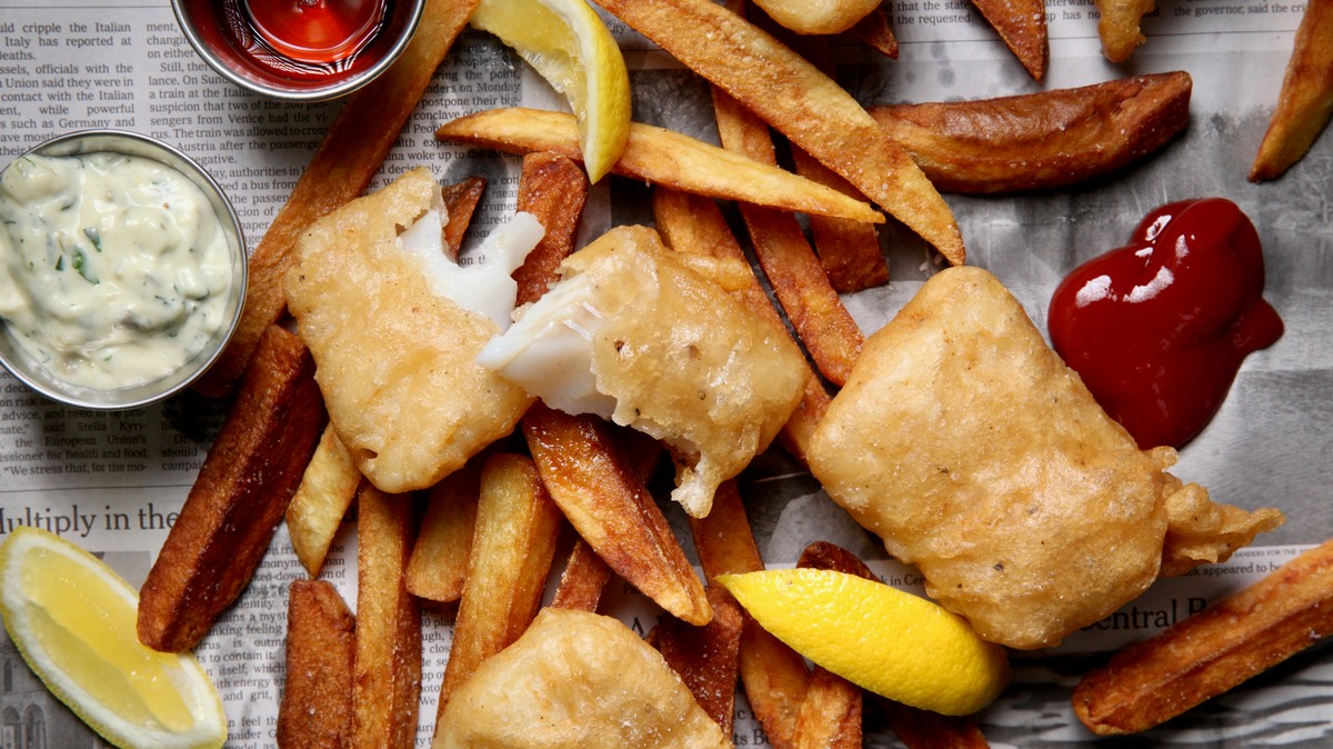 Easy Fish and Chips Recipe