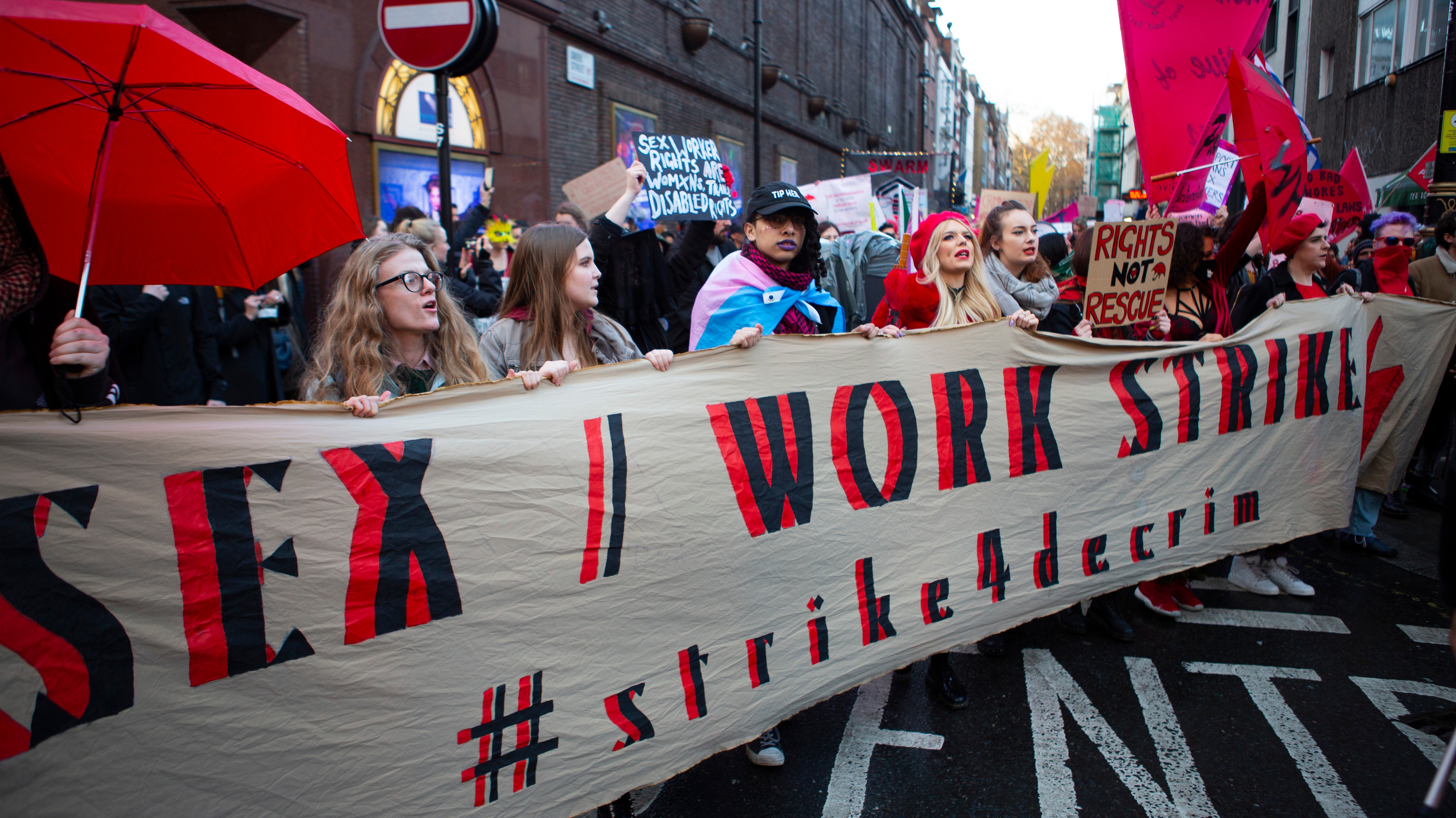 People's Lives Are at Stake': Sex Workers Went on Strike This Weekend