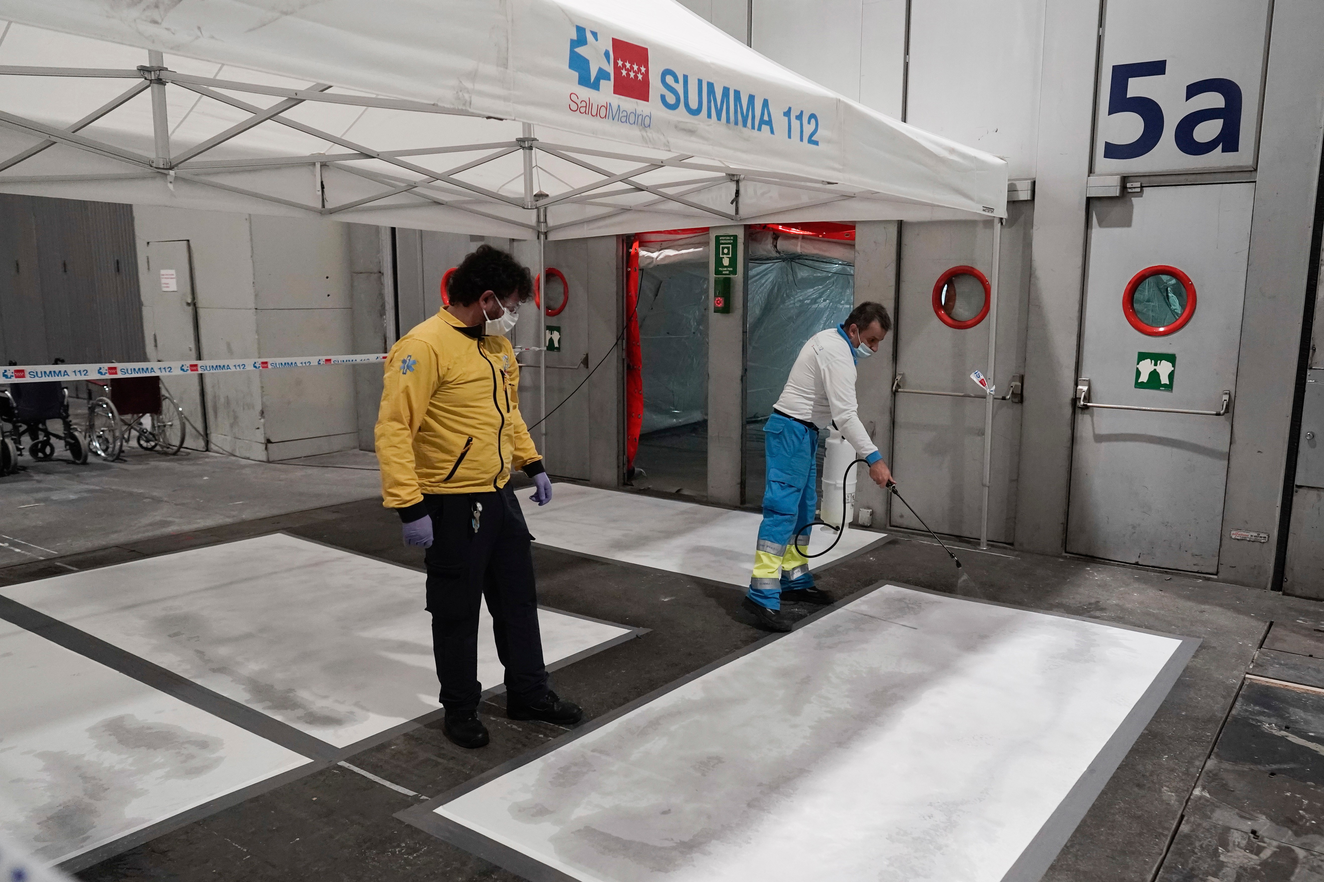 Spain Just Opened A Massive Coronavirus Field Hospital In A