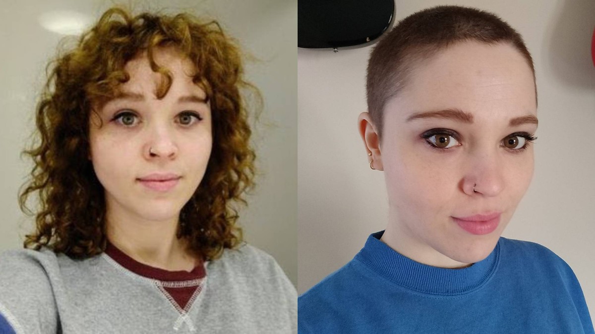 Before And After Photos Of Women Who Shaved Their Heads In Self Isolation