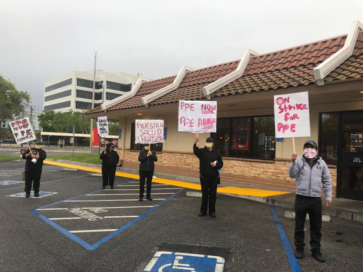 Fast Foods Workers at 50 Restaurants Across California Are Going on Strike