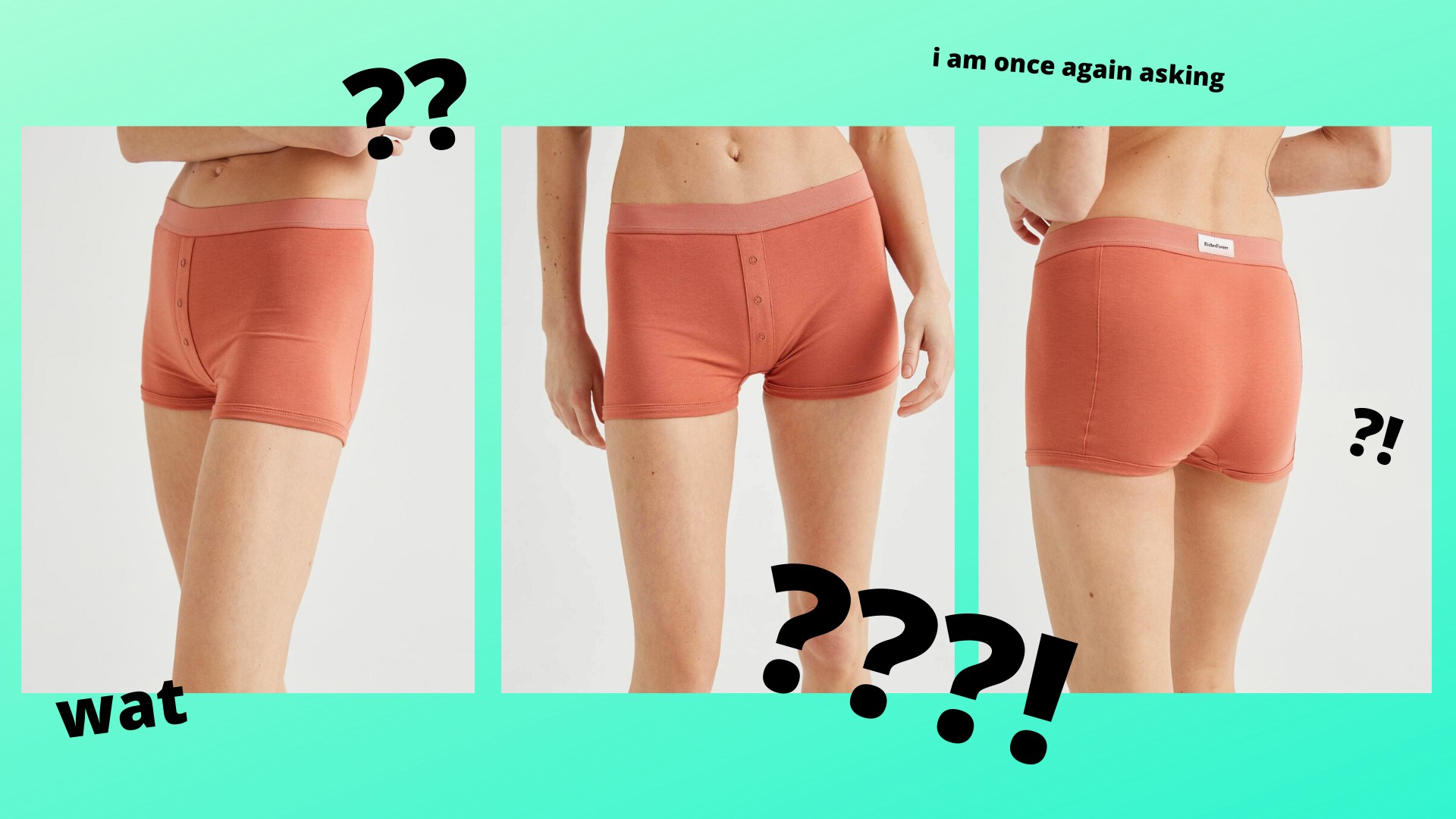 Richer Poorer's Confusing Femme Boxers Are all Over Instagram