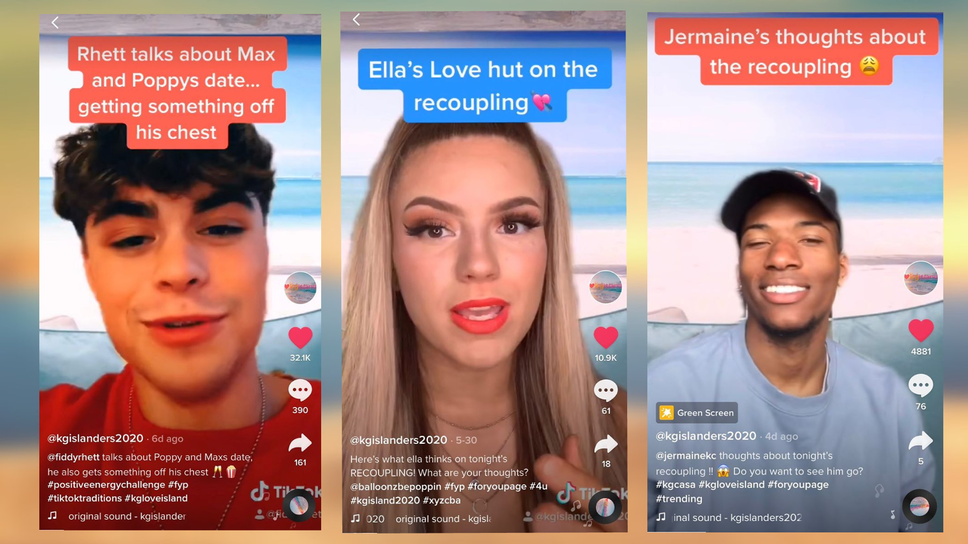 Teens On TikTok Are Filming Their Own Viral Love Island Show