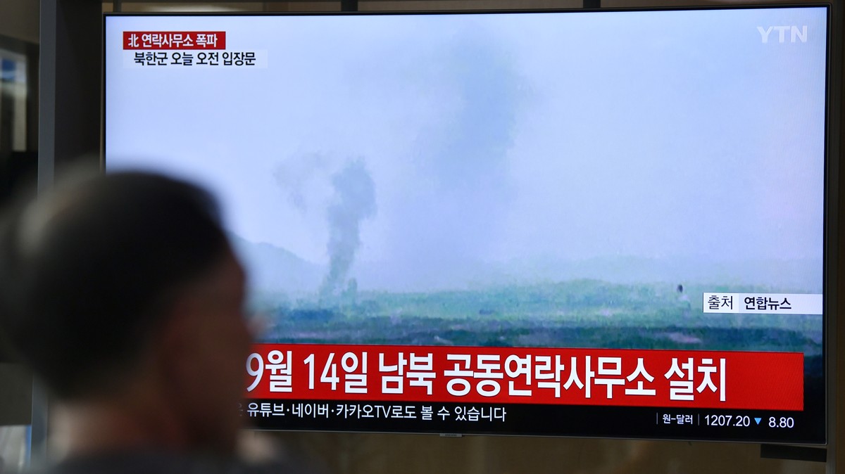 North Korea Just Blew Up An Inter Korean Liaison Office
