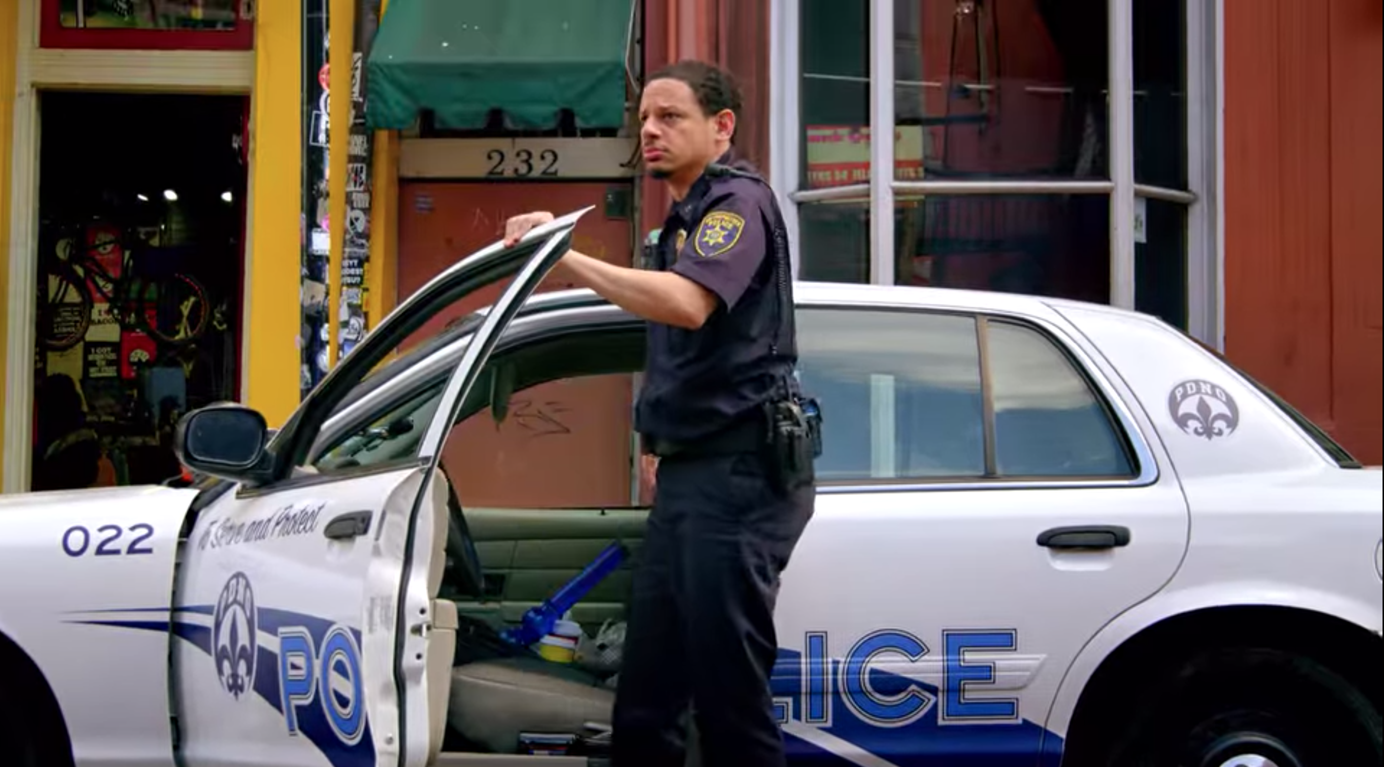 Eric Andre Will Never Stop Making Fun of Cops