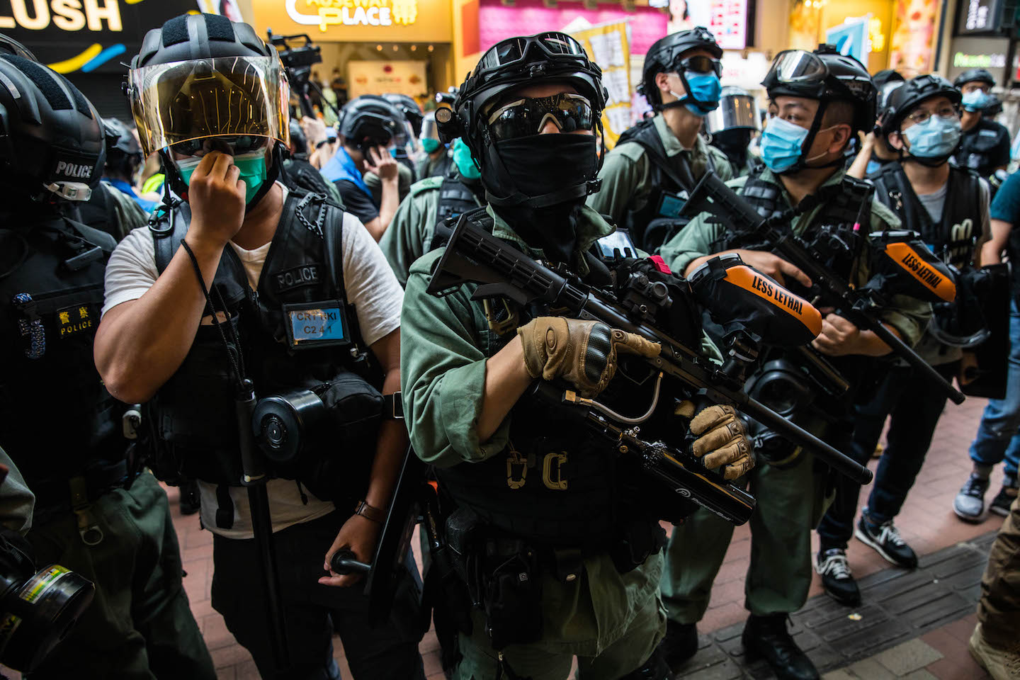 Hong Kong Police Have Already Made Their First Arrests Under The New